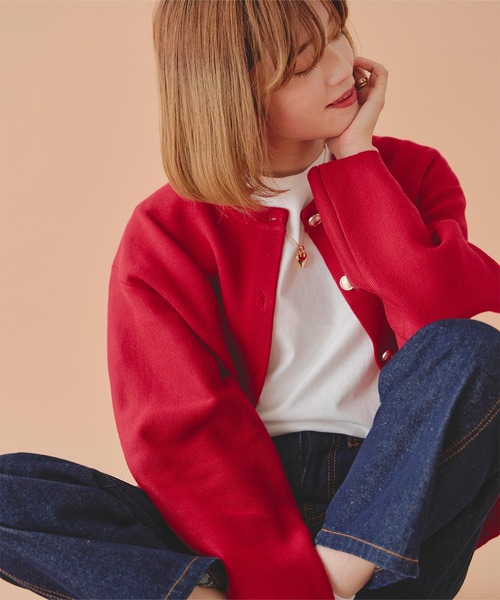 「titivate」 カーディガン M グレー レディース_画像9