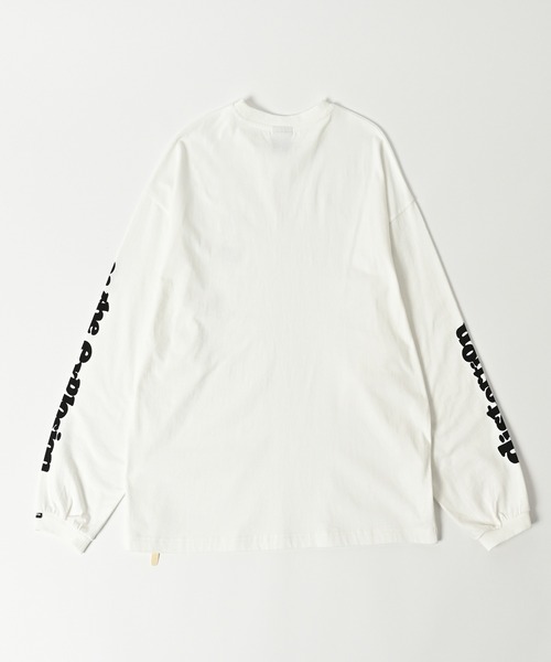tシャツ ADAMPATEK/distortion long sleeve T/エフェクタープリントロングスリーブTシャツ(AP2514016) レデ ADAM PATEK tシャツ ADAMPATEK/distortion long sleeve T