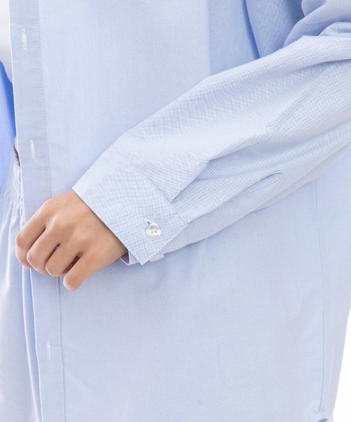 ブラウス シャツ RVCA レディース RECESSION LOOSE FIT SHIRT 長袖シャツ 「2025年春夏モデル」/ルーカセットアップ対 RVCA ブラウス シャツ レディース RECESSION LOOSE FIT SHIRT