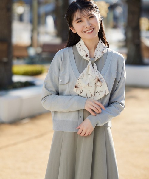 Andemiu（アンデミュウ） ワンピース 「weathernews×Andemiu」ハナガラ