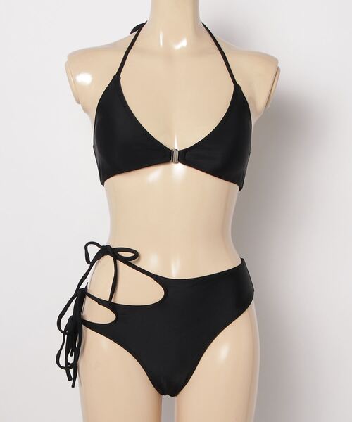 gossip!ロサンゼルス 水着 Y2K ビキニ サイドリボンアクセント モダン
