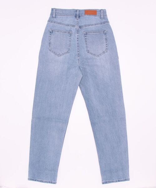 [DONOBAN] обработка Denim брюки M голубой женский 