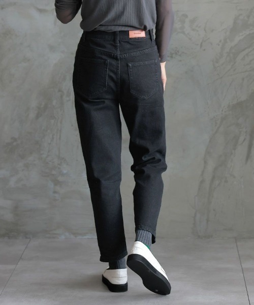[DONOBAN] обработка Denim брюки M голубой женский 