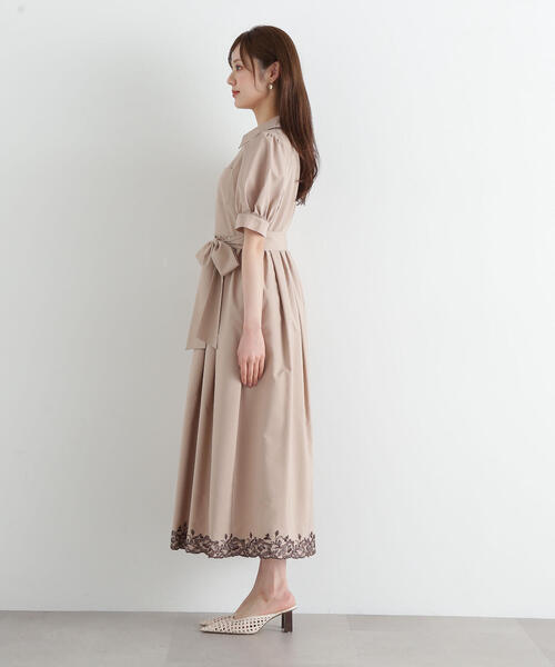 PROPORTION BODY DRESSING ワンピース エンブロイダリーシャツ