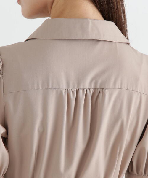PROPORTION BODY DRESSING ワンピース エンブロイダリーシャツ