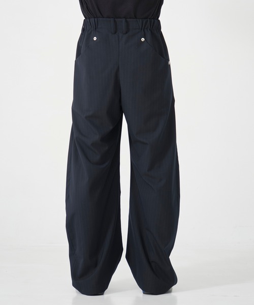 conz カーブレックトラウザー　黒　サイズ1 カーブレッグトラウザー(1 BLACK): CONZ: MENS｜CONZ ONLINE STORE