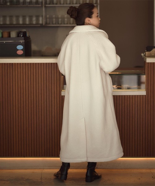 「titivate」 ステンカラーコート M ベージュ レディース_画像3