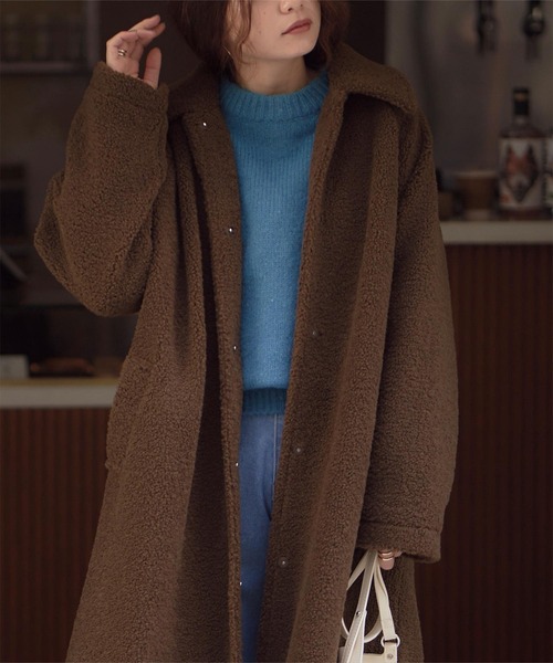 「titivate」 ステンカラーコート M ベージュ レディース_画像7