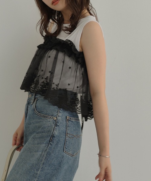 Freesia スカート マルチwayチュールレースラップスカート : ZOZOTOWN