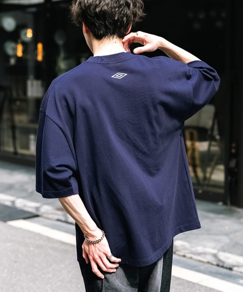 umbro（アンブロ） tシャツ 別注コラボ オーバーサイズワンポイント