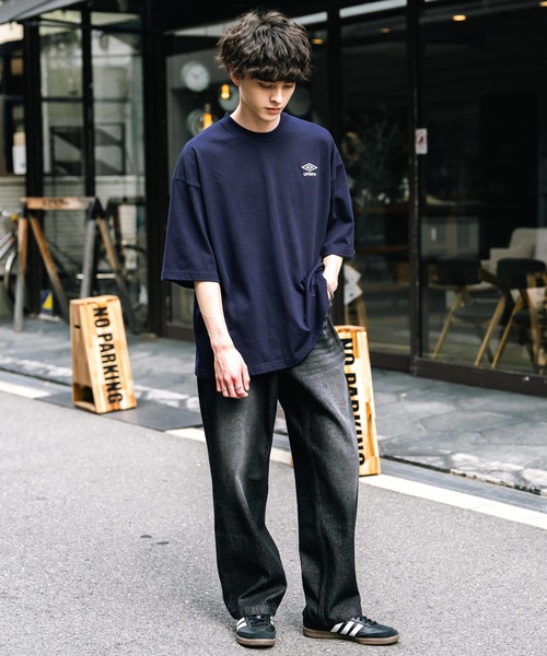 umbro（アンブロ） tシャツ 別注コラボ オーバーサイズワンポイント