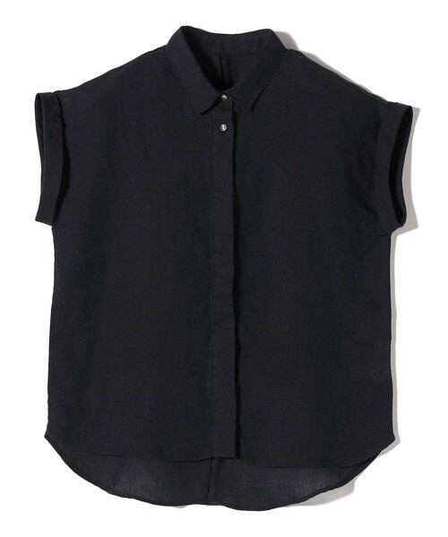 ブラウス シャツ SHIPS Colors:ユーロ リネン (EURO Linen) ヒヨク シャツ レディース SHIPS Colors:ユーロ リネン (EURO Linen) ヒヨク シャツ