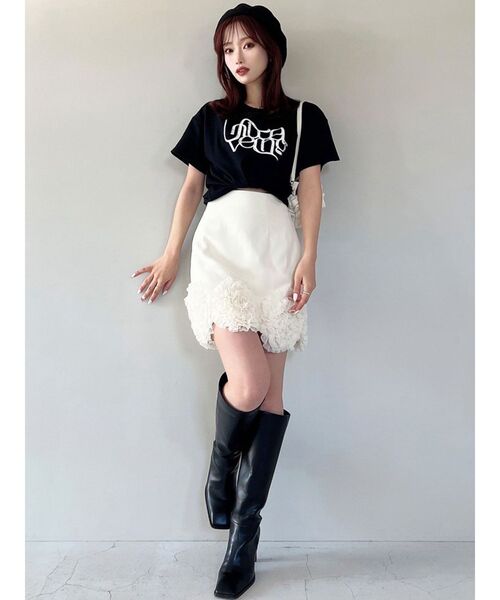 RESEXXY（リゼクシー） スカート コサージュミニスカート : ZOZOTOWN