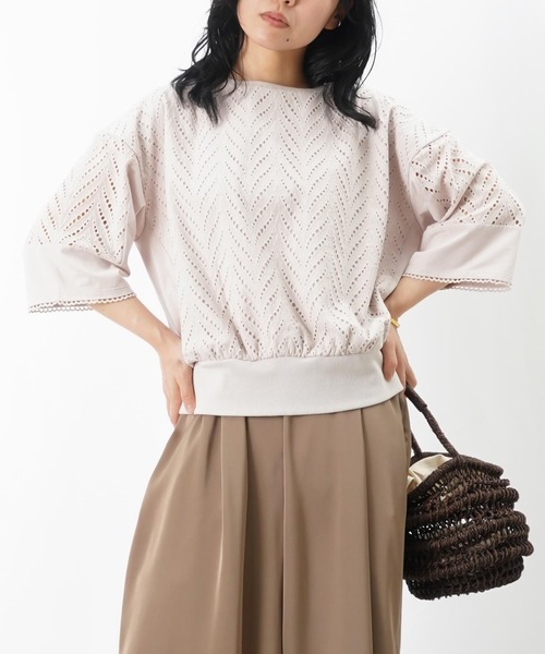 マルシャルテル LADY LUCK LUCA バックロゴ ドッキングスウェット LADY LUCK LUCA スウェット LC/LLL オーバースウェット