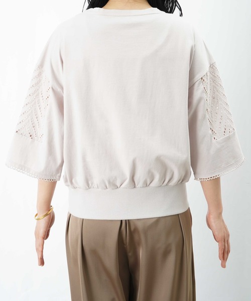 LADY LUCK LUCA tシャツ LC/LLL レースドッキングカットソー