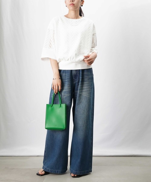 LADY LUCK LUCA tシャツ LC/LLL レースドッキングカットソー