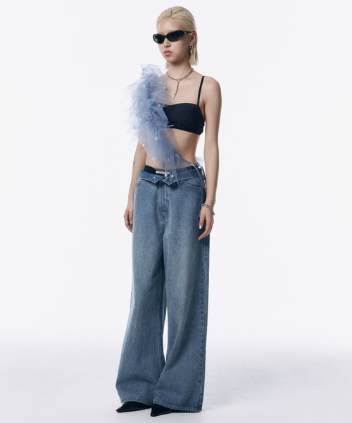JOSE MOON（ジョゼムーン） つけ襟 付け襟 TULE FRILL STRAP/チュール