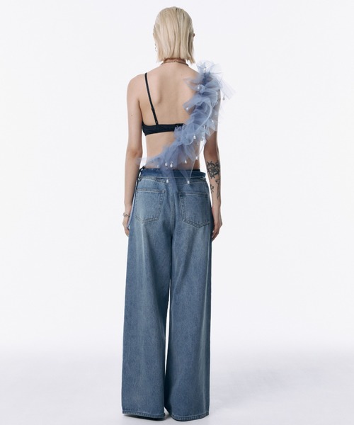 JOSE MOON（ジョゼムーン） つけ襟 付け襟 TULE FRILL STRAP/チュール