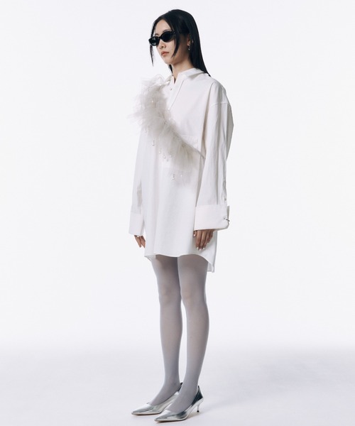 JOSE MOON（ジョゼムーン） つけ襟 付け襟 TULE FRILL STRAP/チュール