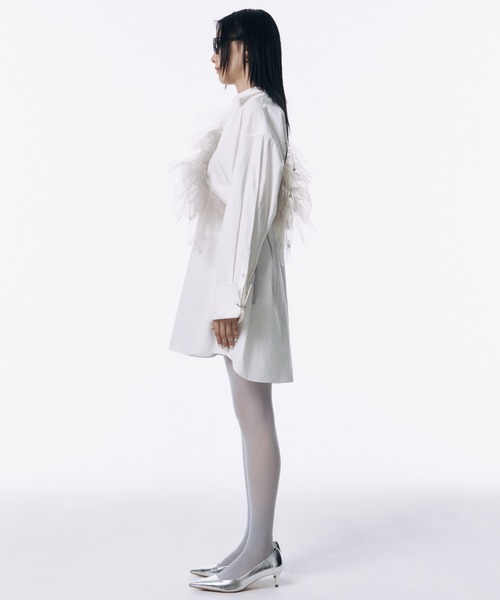 JOSE MOON（ジョゼムーン） つけ襟 付け襟 TULE FRILL STRAP/チュール