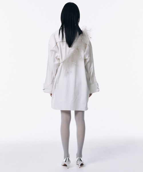 JOSE MOON（ジョゼムーン） つけ襟 付け襟 TULE FRILL STRAP/チュール