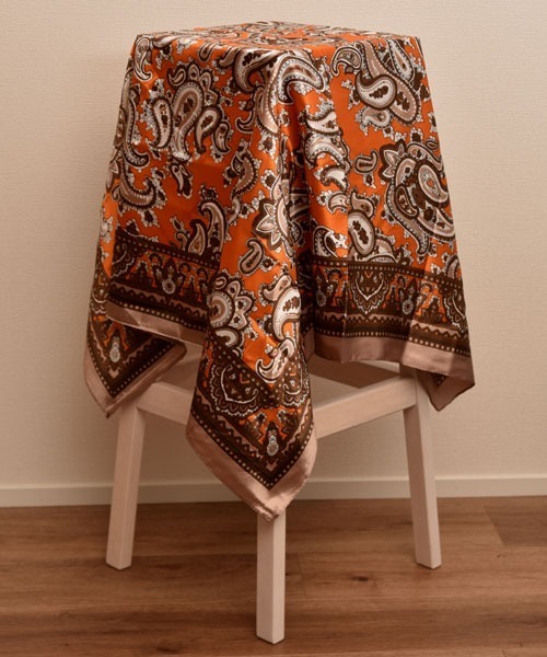 TONE SELECT GOODS スカーフ バンダナ 「resonance」ペイズリー柄