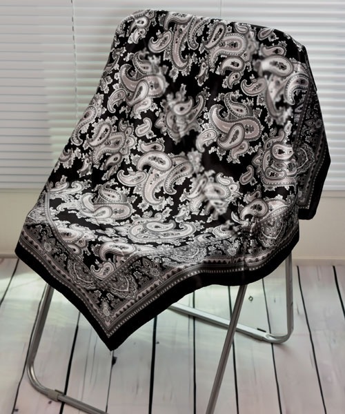 TONE SELECT GOODS スカーフ バンダナ 「resonance」ペイズリー柄