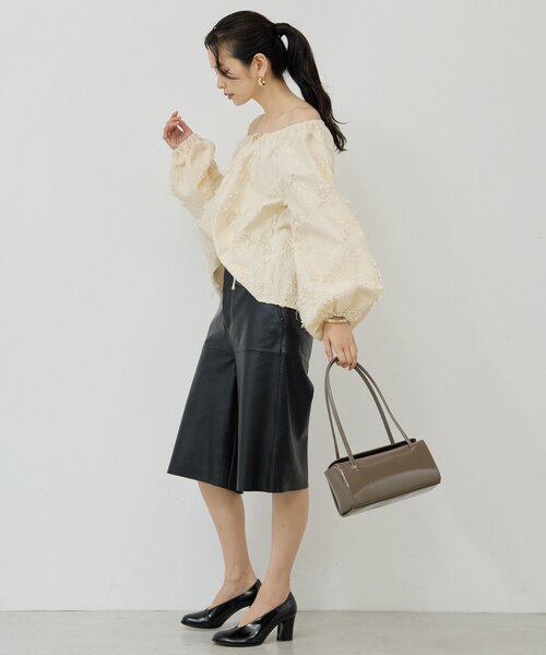 GALLARDAGALANTE パンツ レザーハーフパンツ レディース