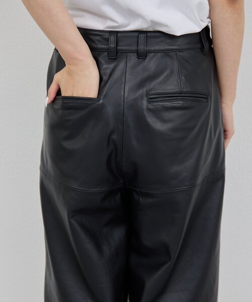 GALLARDAGALANTE パンツ レザーハーフパンツ レディース