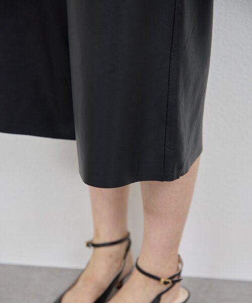 GALLARDAGALANTE パンツ レザーハーフパンツ レディース