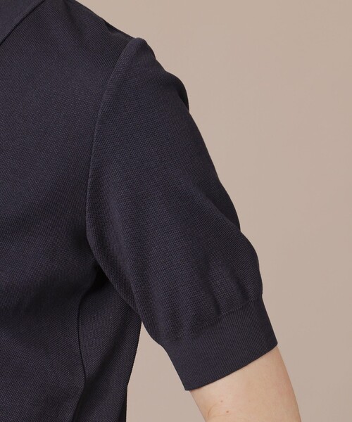 「MACKINTOSH LONDON」 半袖ポロシャツ 38 ネイビー レディース
