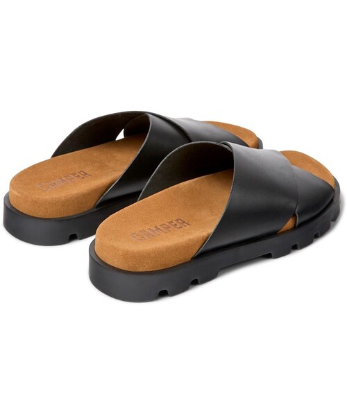 [CAMPER] Flat сандалии 25.5cm черный женский 