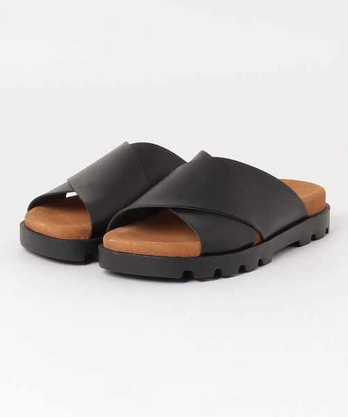 [CAMPER] Flat сандалии 25.5cm черный женский 