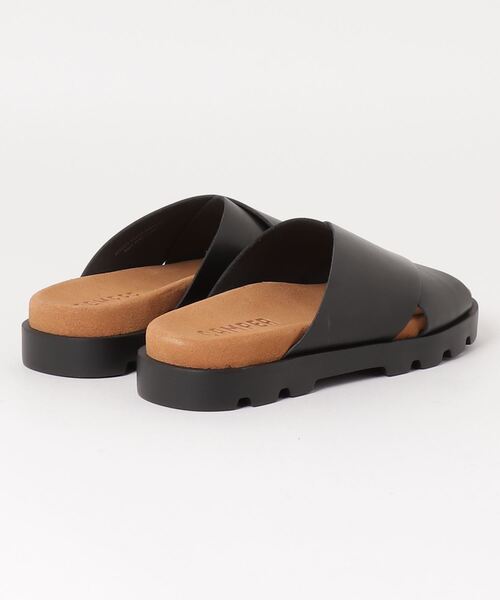 [CAMPER] Flat сандалии 25.5cm черный женский 