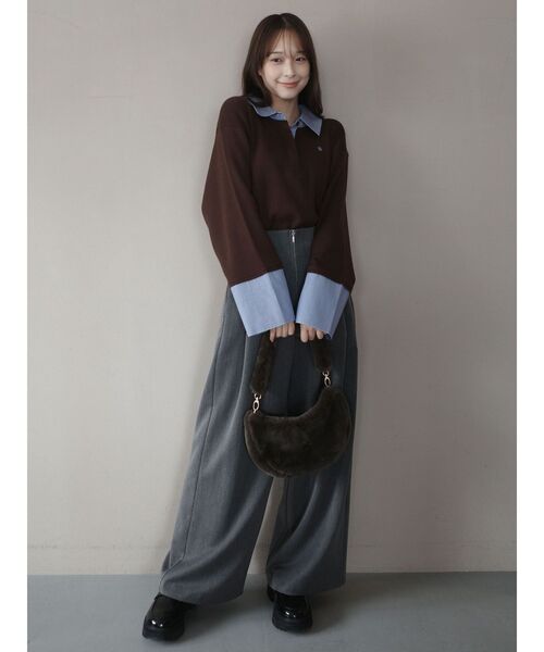 POLO BCS ニット セーター 「POLO BCSコラボ」シャツカラー