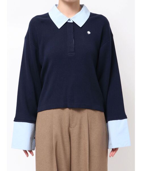 POLO BCS ニット セーター 「POLO BCSコラボ」シャツカラー