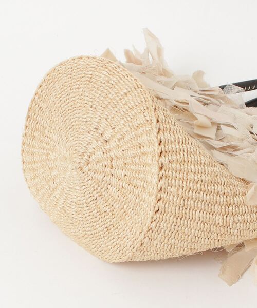 「CAROLINA GLASER」 かごバッグ - ベージュ レディース_画像3