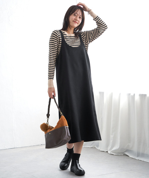 ikka（イッカ） ワンピース 「親子コーデ」前後2WAYバックル付き