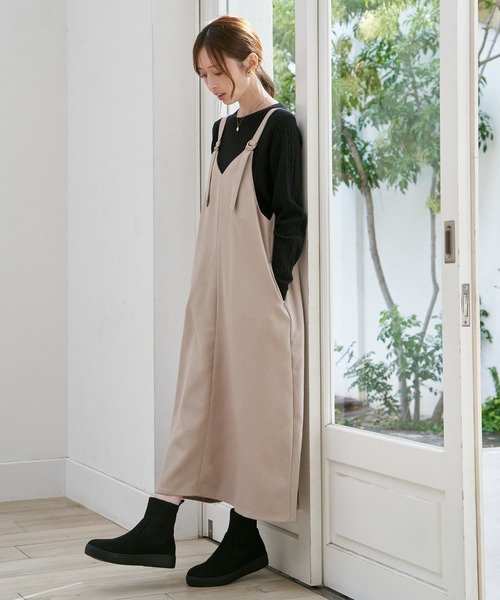ikka（イッカ） ワンピース 「親子コーデ」前後2WAYバックル付き