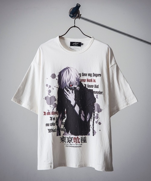 東京喰種 Tシャツ XL トーキョーグール 金木研 ヴィンテージ 00s Revo. tシャツ 「東京喰種 トーキョーグール」×「P.N