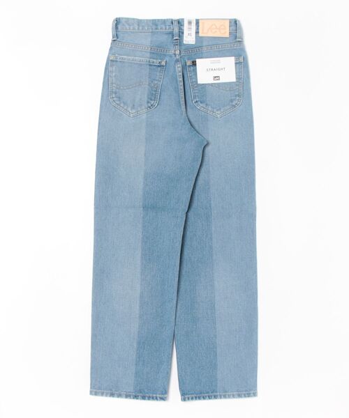 「Lee」 加工デニムパンツ MEDIUM ブラック系その他 レディース