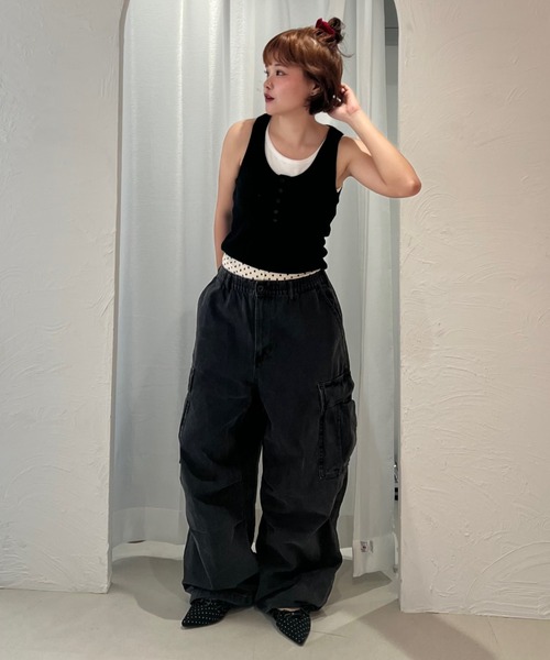 パンプス VIVIAN by tomoka トリプルリボンスリングバックパンプス