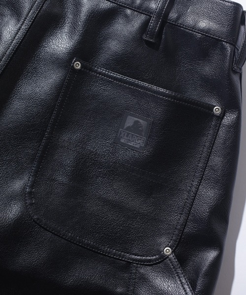 XLARGE（エクストラ ラージ） パンツ OLD ENGLISH FAUX LEATHER SHORT