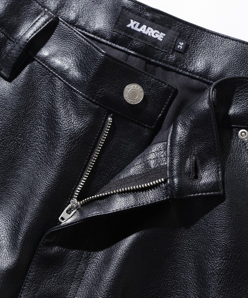 XLARGE（エクストラ ラージ） パンツ OLD ENGLISH FAUX LEATHER SHORT