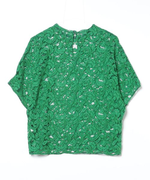 「Liesse」 ドルマンスリーブブラウス - グリーン レディース_画像2