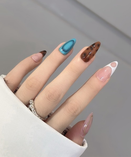ネイルチップ ネイルシール 簡単にネイルチップ ハンドネイルチップ