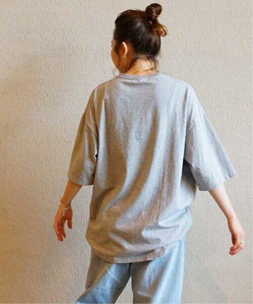 「JOURNAL STANDARD LUXE」 半袖Tシャツ SMALL グレー レディース_画像7