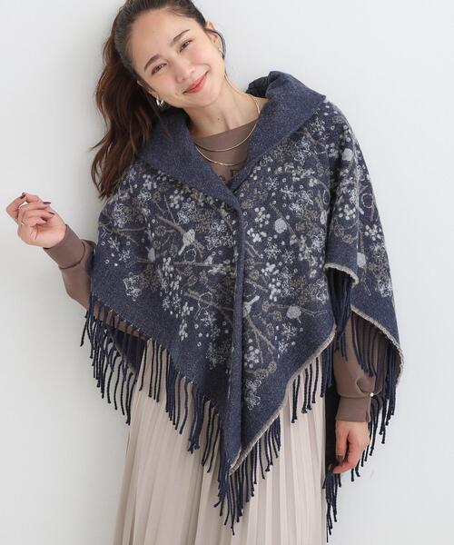 SHOO・LA・RUE（シューラルー） ポンチョ 「リバーシブル」心も