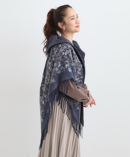 SHOO・LA・RUE（シューラルー） ポンチョ 「リバーシブル」心も