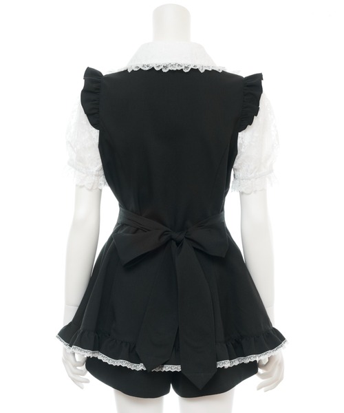 「Secret Honey」 セットアップ MEDIUM ブラックミックス レディース_画像3